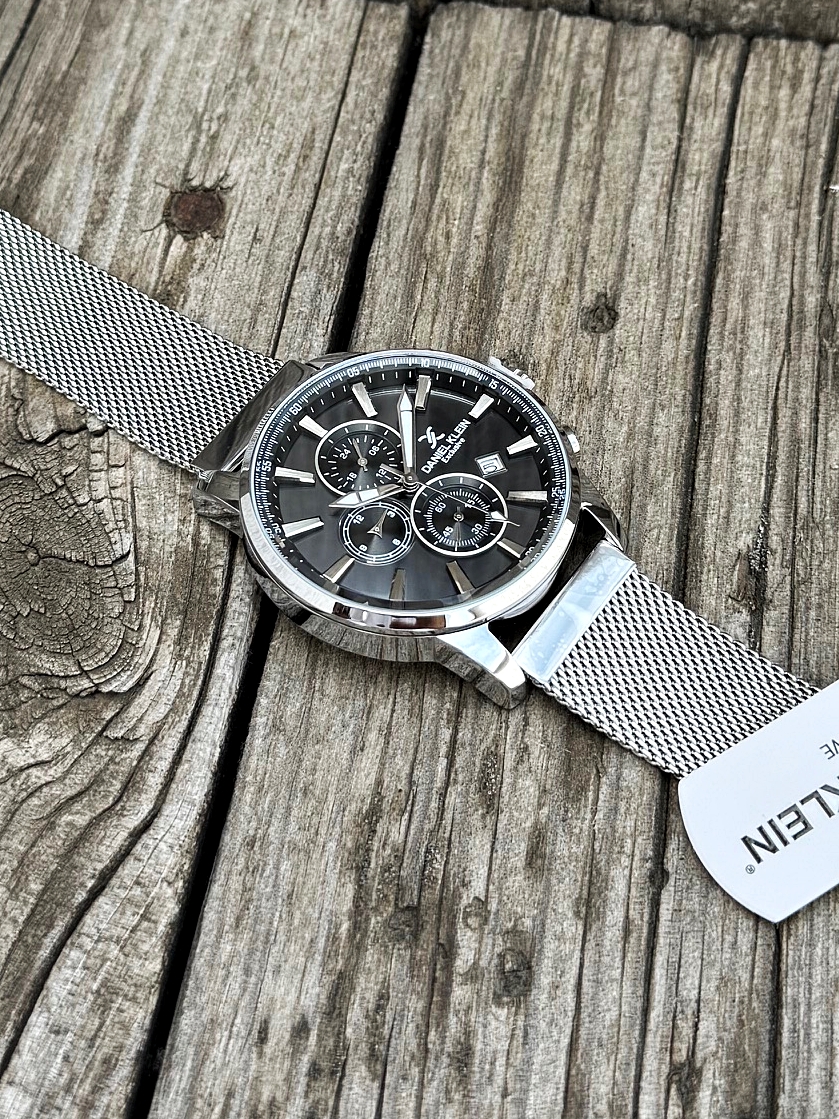 Orijinal Daniel Klein Kol Saati Doğal Taş Tespih ve Bileklik Çakmak Seti DKLN23 - Görsel 4